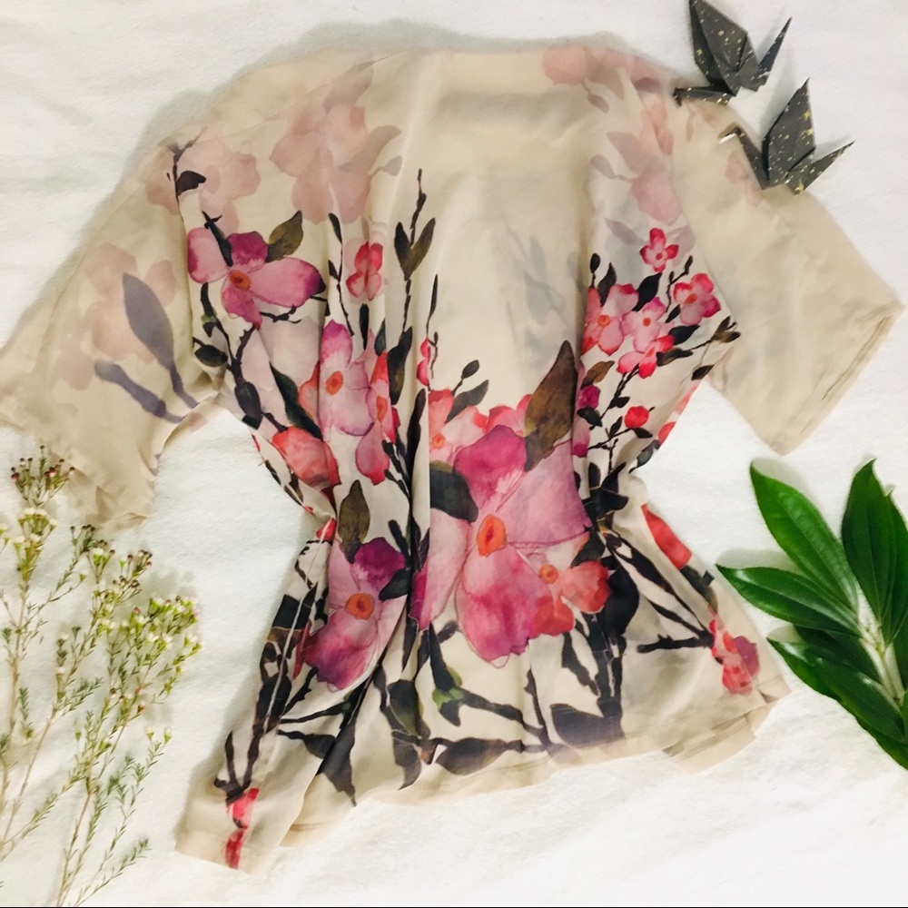 cherry blossom kimono